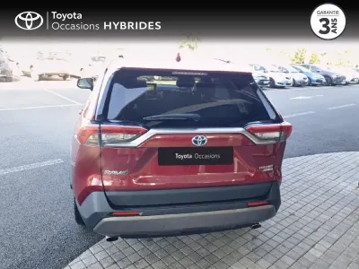 TOYOTA RAV4 Hybride 222ch Lounge AWD-i MY20 occasion 2020 - Photo 4