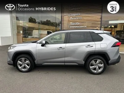 TOYOTA RAV4 Hybride 218ch Lounge 2WD MY21 occasion 2019 - Photo 3