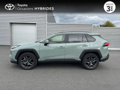 TOYOTA RAV4 2.5 Hybride 222ch Trail AWD-i MY24 occasion 2022 - Photo 3