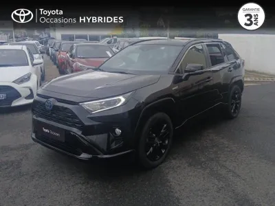 TOYOTA RAV4 Hybride 218ch Black Edition 2WD MY21 occasion 2021 - Photo 1