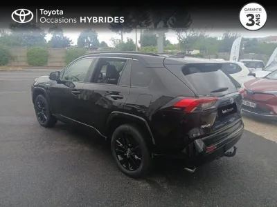 TOYOTA RAV4 Hybride 218ch Black Edition 2WD MY21 occasion 2021 - Photo 2