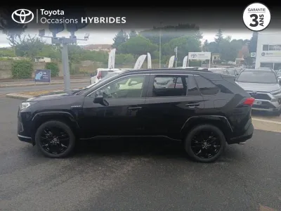 TOYOTA RAV4 Hybride 218ch Black Edition 2WD MY21 occasion 2021 - Photo 3