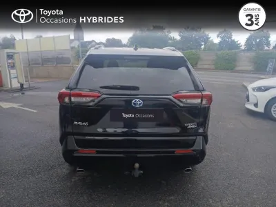 TOYOTA RAV4 Hybride 218ch Black Edition 2WD MY21 occasion 2021 - Photo 4