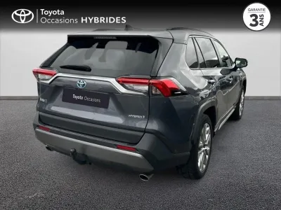 TOYOTA RAV4 Hybride 218ch Lounge 2WD occasion 2021 - Photo 2