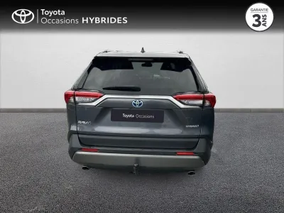 TOYOTA RAV4 Hybride 218ch Lounge 2WD occasion 2021 - Photo 4