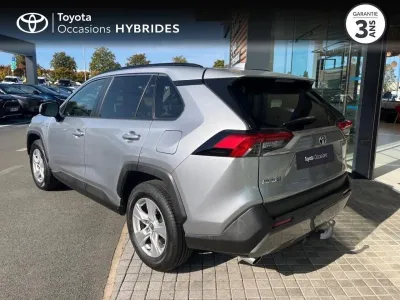 TOYOTA RAV4 Hybride 218ch Dynamic Business 2WD occasion 2019 - Photo 2