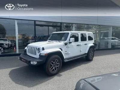 JEEP Wrangler Unlimited 2.0 T 380ch 4xe Overland Command-Trac occasion 2022 - Photo 1