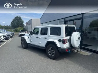 JEEP Wrangler Unlimited 2.0 T 380ch 4xe Overland Command-Trac occasion 2022 - Photo 2