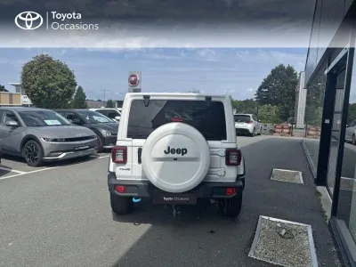 JEEP Wrangler Unlimited 2.0 T 380ch 4xe Overland Command-Trac occasion 2022 - Photo 4
