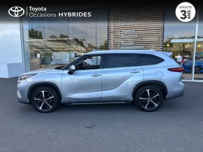 TOYOTA Highlander 2.5 Hybrid 248ch Lounge AWD-I MY22 occasion 2022 - Photo 3