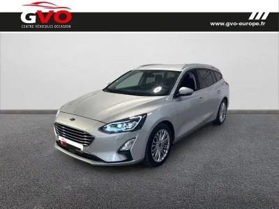 FORD Focus SW 1.0 EcoBoost 125ch Titanium BVA occasion 2019 - Photo 1