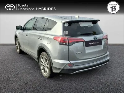 TOYOTA RAV4 197 Hybride Lounge AWD CVT occasion 2016 - Photo 2