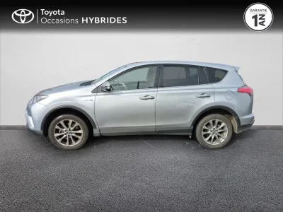 TOYOTA RAV4 197 Hybride Lounge AWD CVT occasion 2016 - Photo 3