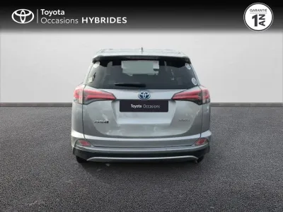 TOYOTA RAV4 197 Hybride Lounge AWD CVT occasion 2016 - Photo 4