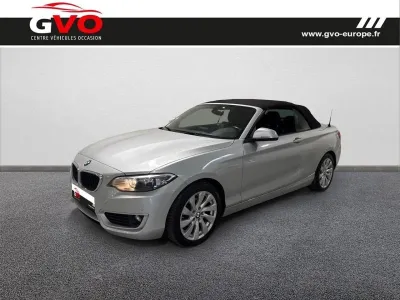 BMW Série 2 Cabriolet 218dA 150ch Lounge occasion 2015 - Photo 1