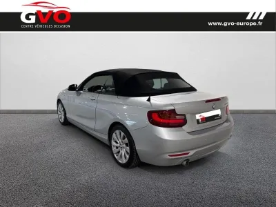 BMW Série 2 Cabriolet 218dA 150ch Lounge occasion 2015 - Photo 2