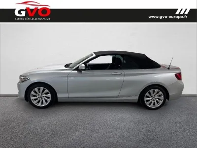 BMW Série 2 Cabriolet 218dA 150ch Lounge occasion 2015 - Photo 3