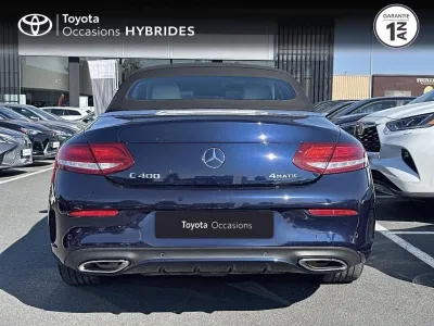 MERCEDES-BENZ Classe C Cabriolet 400 333ch Fascination 4Matic 9G-Tronic occasion 2018 - Photo 4