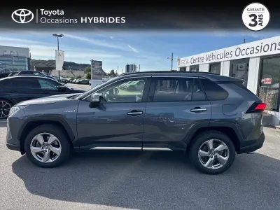 TOYOTA RAV4 Hybride 222ch Lounge AWD-i MY20 occasion 2020 - Photo 3