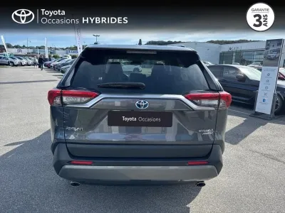 TOYOTA RAV4 Hybride 222ch Lounge AWD-i MY20 occasion 2020 - Photo 4