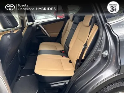 TOYOTA RAV4 197 Hybride Lounge AWD CVT occasion 2017 - Photo 4