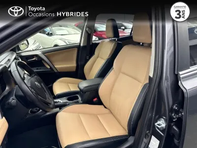 TOYOTA RAV4 197 Hybride Lounge AWD CVT occasion 2017 - Photo 3