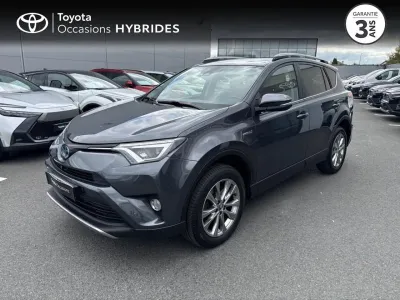 TOYOTA RAV4 197 Hybride Lounge AWD CVT occasion 2017 - Photo 1