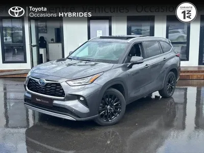 TOYOTA Highlander 2.5 Hybrid 248ch Lounge AWD-I MY22 occasion 2024 - Photo 1