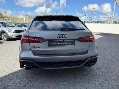 AUDI RS6 Avant 4.0 V8 TFSI 600ch quattro tiptronic occasion 2020 - Photo 4