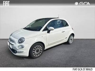 FIAT 500 1.2 8v 69ch Eco Pack Lounge occasion 2018 - Photo 1