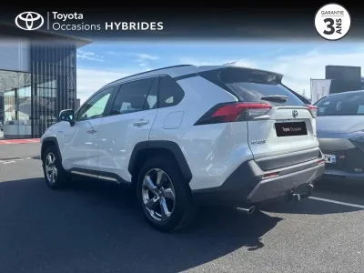 TOYOTA RAV4 Hybride 218ch Lounge 2WD occasion 2020 - Photo 2