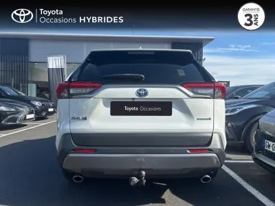 TOYOTA RAV4 Hybride 218ch Lounge 2WD occasion 2020 - Photo 4