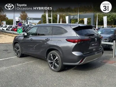 TOYOTA Highlander Hybrid 248ch Lounge AWD-I occasion 2021 - Photo 2