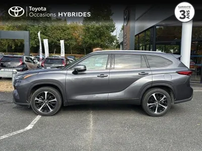 TOYOTA Highlander Hybrid 248ch Lounge AWD-I occasion 2021 - Photo 3