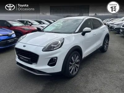 FORD Puma 1.0 Flexifuel 125ch S&S mHEV Titanium Business occasion 2022 - Photo 1