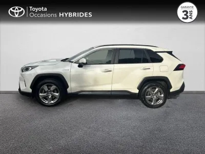 TOYOTA RAV4 Hybride 218ch Lounge 2WD occasion 2019 - Photo 3