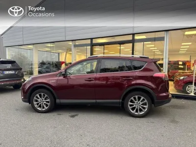 TOYOTA RAV4 197 Hybride Lounge TO AWD CVT occasion 2016 - Photo 3