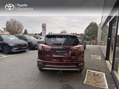 TOYOTA RAV4 197 Hybride Lounge TO AWD CVT occasion 2016 - Photo 4