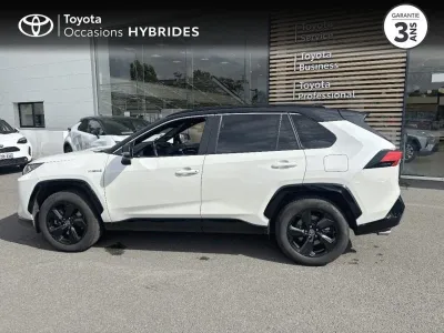 TOYOTA RAV4 Hybride 222ch Collection AWD-i occasion 2019 - Photo 3