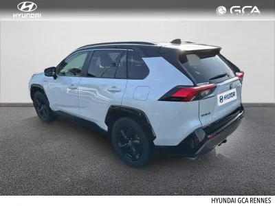 TOYOTA RAV4 Hybride 222ch Collection AWD-i occasion 2019 - Photo 2