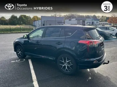 TOYOTA RAV4 197 Hybride Exclusive AWD CVT occasion 2017 - Photo 2