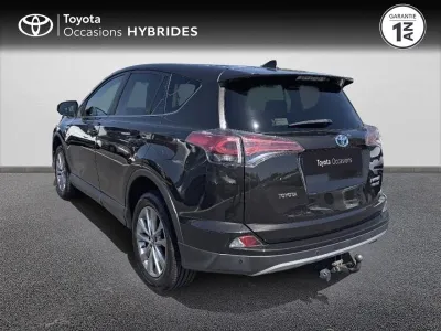 TOYOTA RAV4 197 Hybride Lounge 2WD CVT occasion 2017 - Photo 2