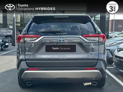 TOYOTA RAV4 2.5 Hybride 218ch Lounge 2WD + 4 pneus neige neufs occasion 2024 - Photo 4