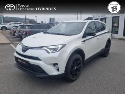 TOYOTA RAV4 197 Hybride Black Edition AWD CVT occasion 2018 - Photo 1