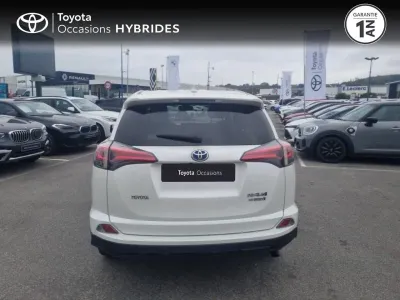 TOYOTA RAV4 197 Hybride Black Edition AWD CVT occasion 2018 - Photo 4
