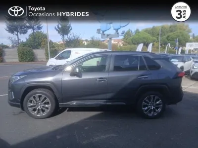 TOYOTA RAV4 Hybride 222ch Lounge AWD-i MY21 occasion 2022 - Photo 3
