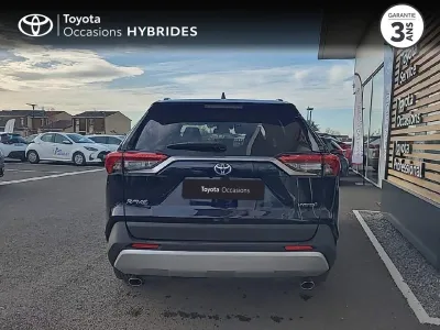 TOYOTA RAV4 Hybride 218ch Lounge 2WD occasion 2020 - Photo 4