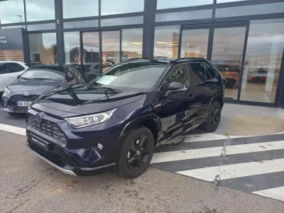 TOYOTA RAV4 Hybride 222ch Collection AWD-i occasion 2019 - Photo 2