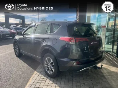 TOYOTA RAV4 197 Hybride Dynamic 2WD CVT occasion 2017 - Photo 2