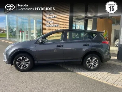 TOYOTA RAV4 197 Hybride Dynamic 2WD CVT occasion 2017 - Photo 3
